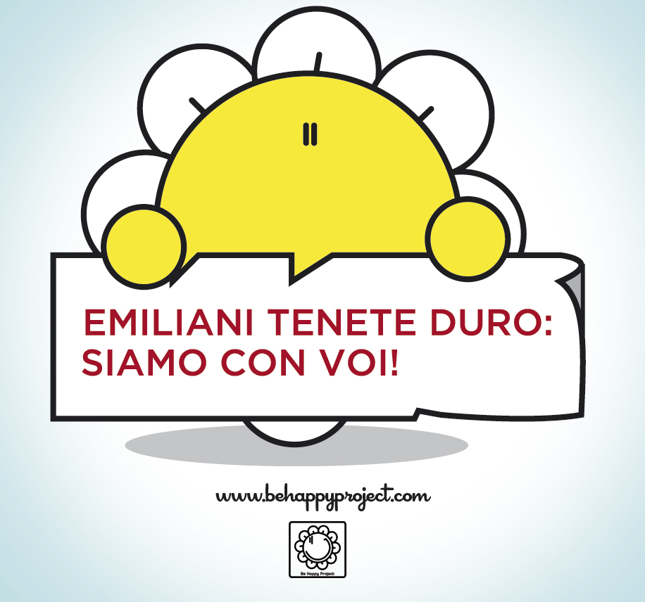 be happy terremoto emilia